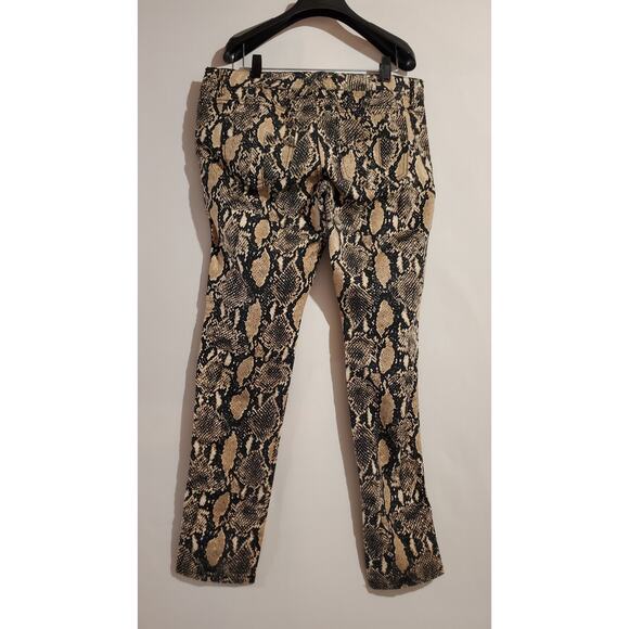 Tripp NYC Daang Goodman Python Snake Print Skinny Jeans Women Junior Size 13 Y2K - Picture 4 of 11